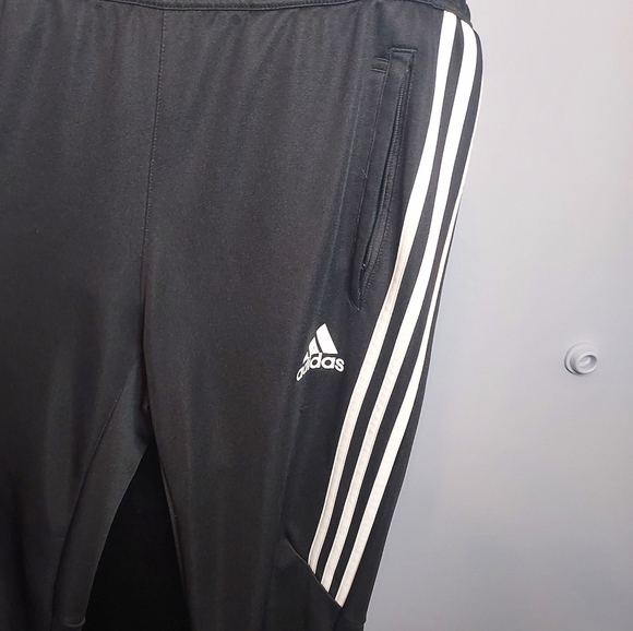Adidas Black/White Joggers Size Large Climacool - Picture 3 of 9